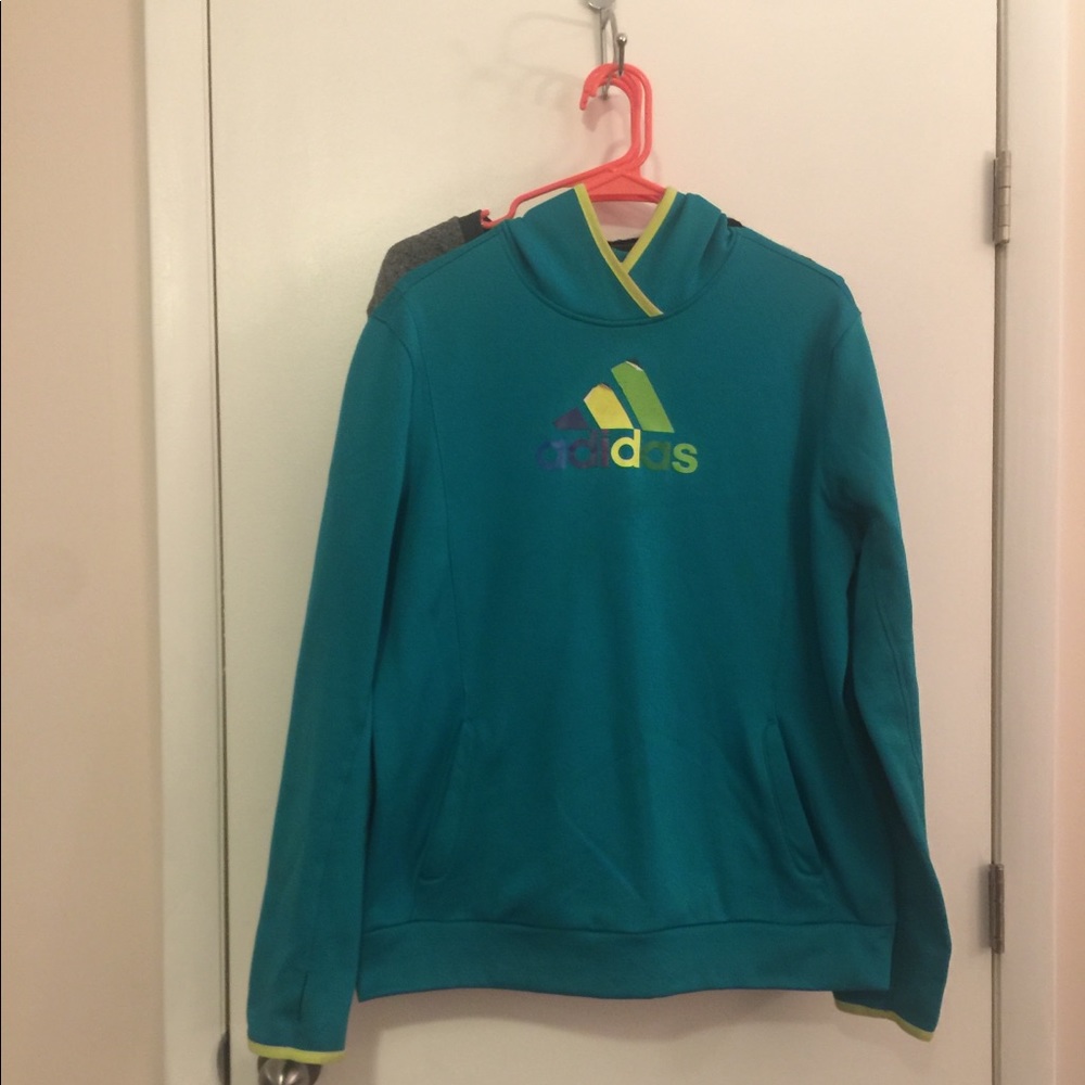 Blue Adidas Hoodie 💙